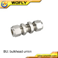 bulkhead union threaded all kinds of pipes and forged ss fittings